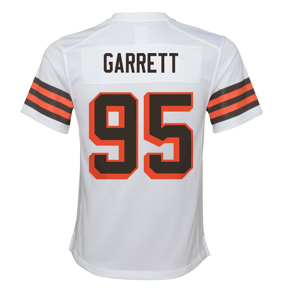 Myles Garrett Cleveland Browns Youth Game Jersey - White - Nike