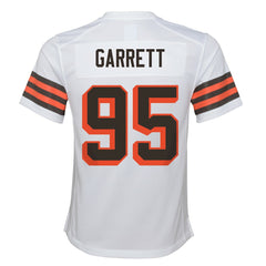Myles Garrett Cleveland Browns Youth Game Jersey - White - Nike