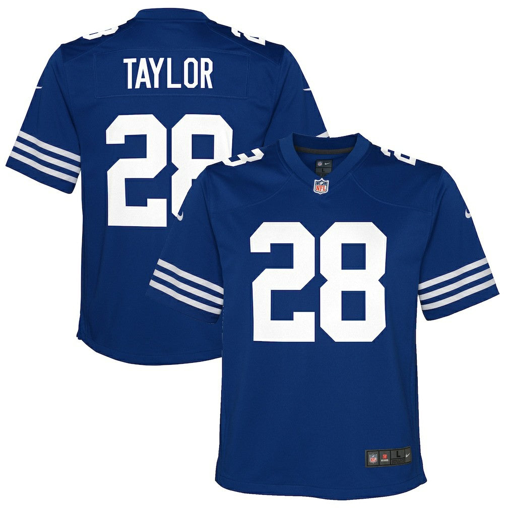 Jonathan Taylor Indianapolis Colts Youth Game Jersey - Royal - Nike