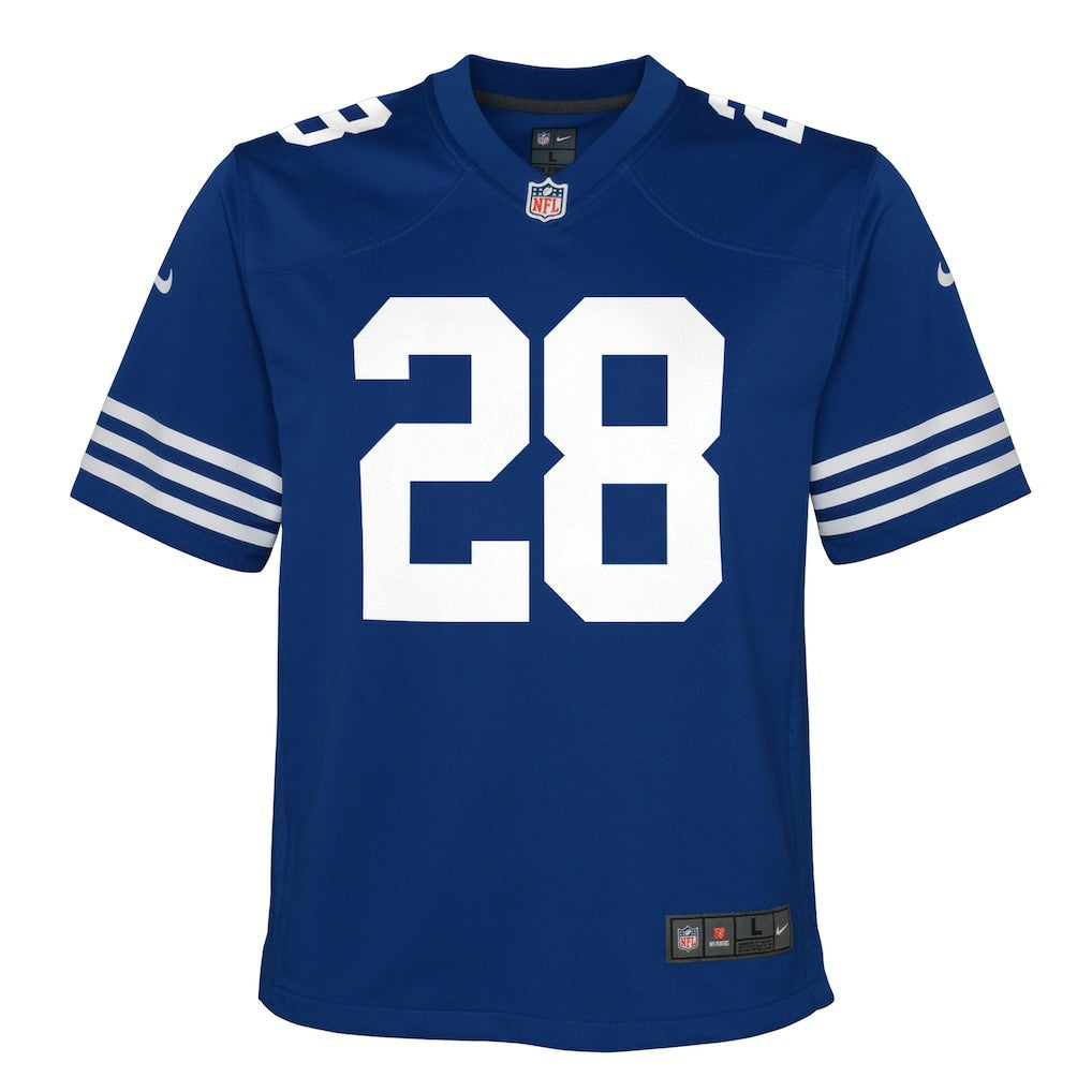 Jonathan Taylor Indianapolis Colts Youth Game Jersey - Royal - Nike