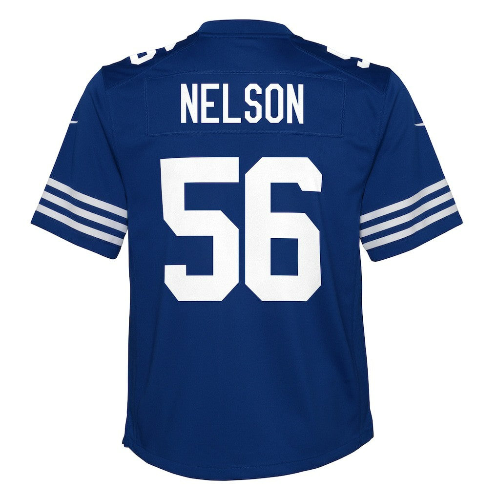 Quenton Nelson Indianapolis Colts Youth Game Jersey - Royal - Nike