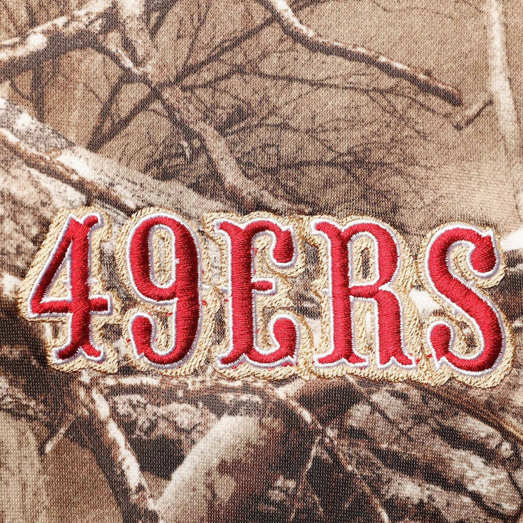San Francisco 49ers Dunbrooke Champion Tech Pullover Hoodie - Realtree Camo - NFL