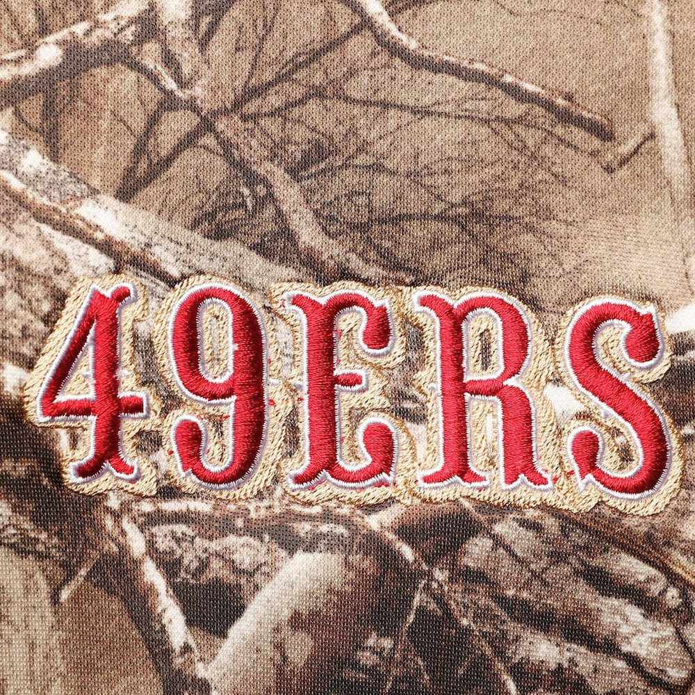 San Francisco 49ers Dunbrooke Champion Tech Pullover Hoodie - Realtree Camo - NFL