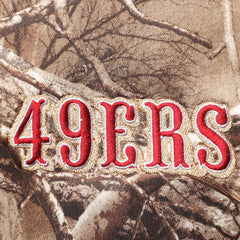 San Francisco 49ers Dunbrooke Champion Tech Pullover Hoodie - Realtree Camo - NFL