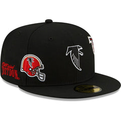 Atlanta Falcons New Era Just Don 59FIFTY Fitted Hat - Black - NFL