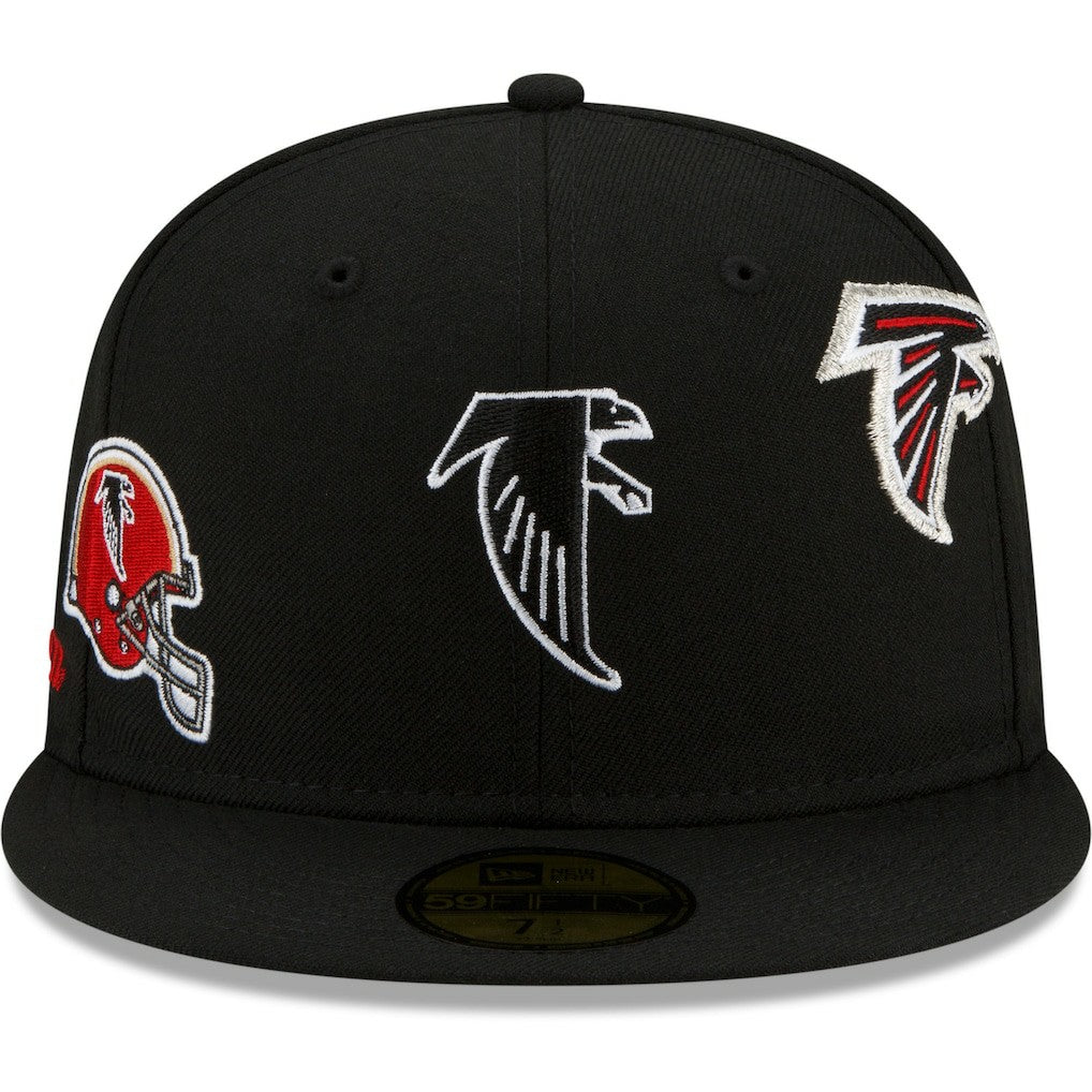 Atlanta Falcons New Era Just Don 59FIFTY Fitted Hat - Black - NFL