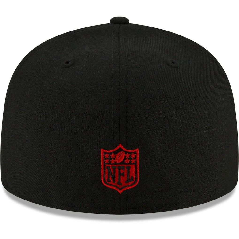 Atlanta Falcons New Era Just Don 59FIFTY Fitted Hat - Black - NFL