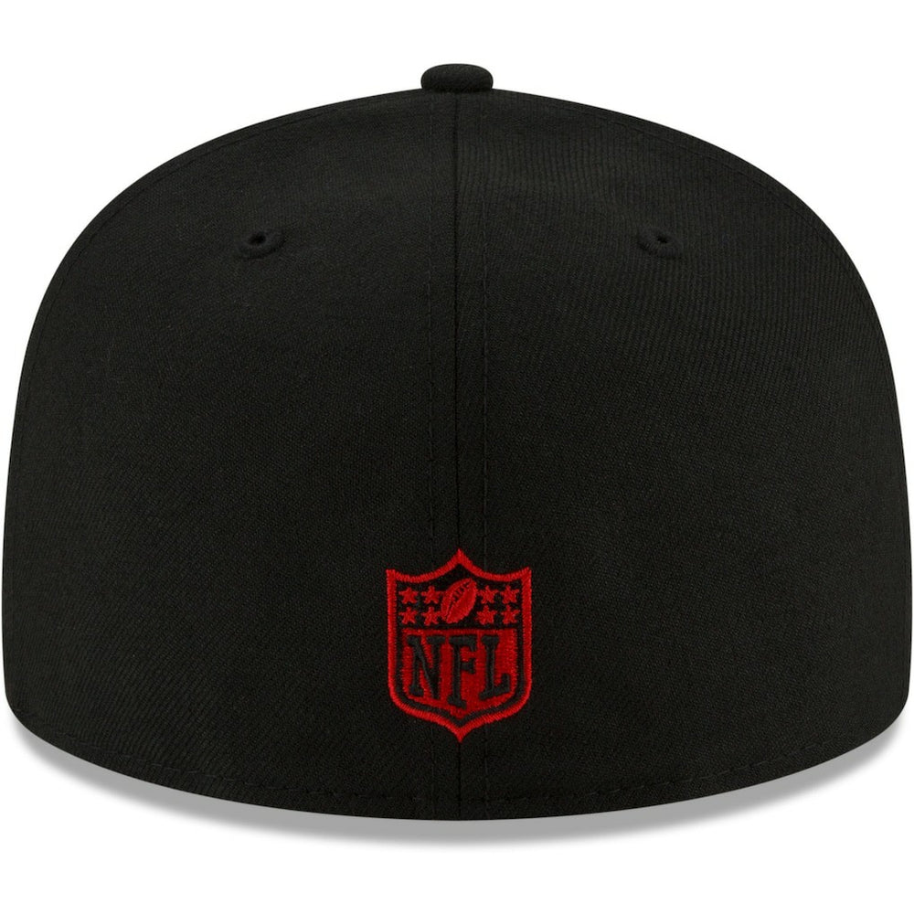 Atlanta Falcons New Era Just Don 59FIFTY Fitted Hat - Black - NFL