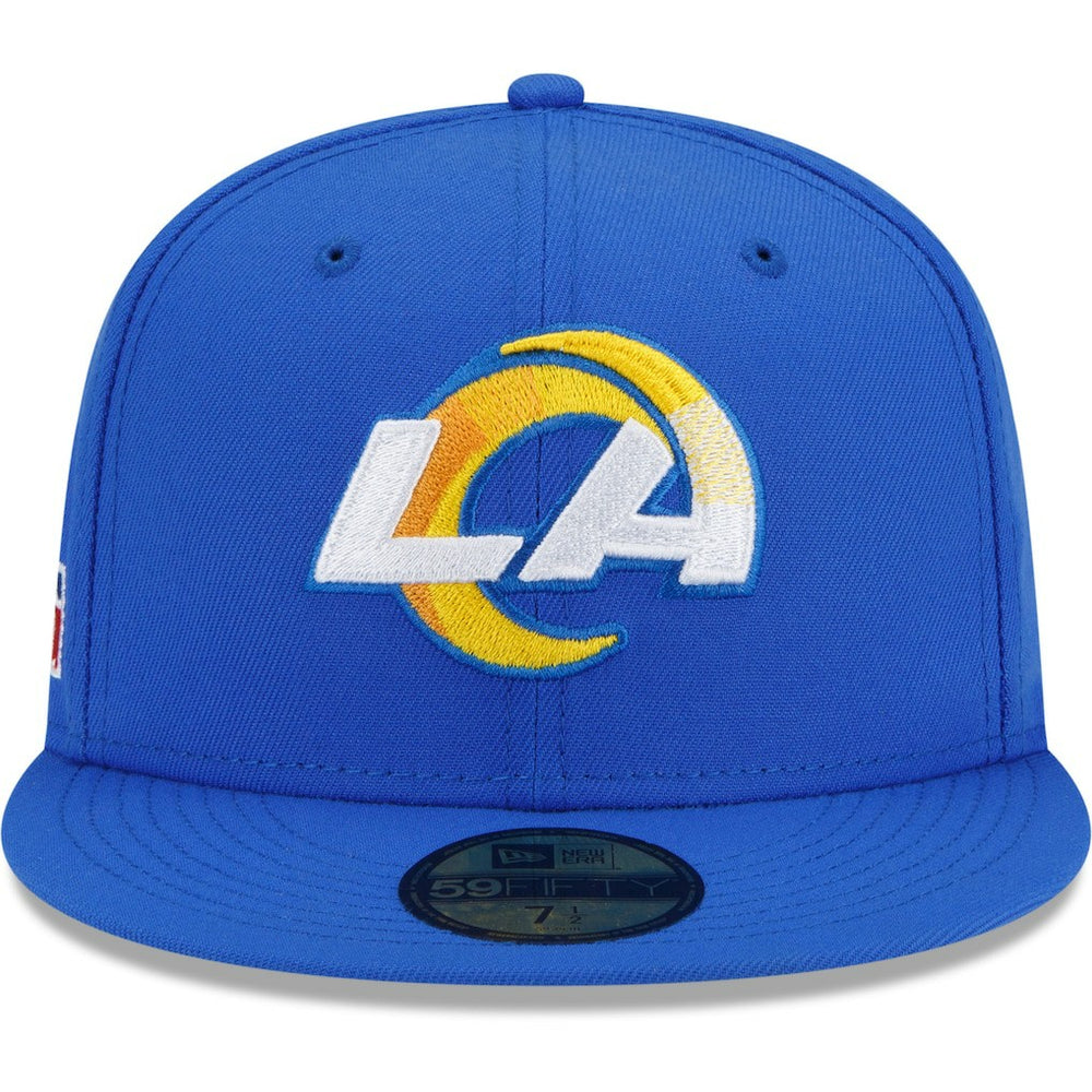 Los Angeles Rams New Era Patch Up 1990 Pro Bowl 59FIFTY Fitted Hat - Royal - NFL