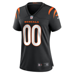 Cincinnati Bengals Women's Game Custom Jersey - Black - Nike