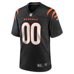 Cincinnati Bengals Youth Logo Game Custom Jersey - Black - Nike