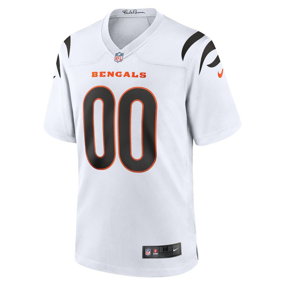 Cincinnati Bengals Game Custom Jersey - White - Nike