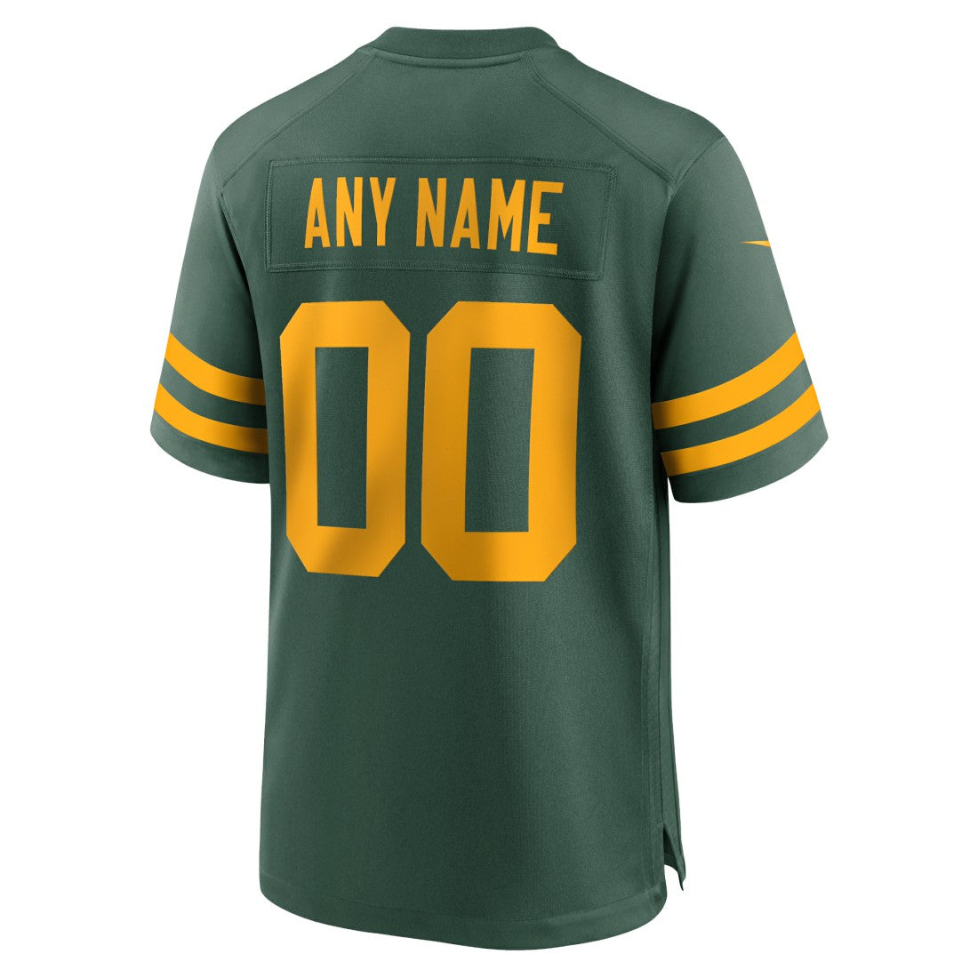 Green Bay Packers Alternate Custom Jersey - Green - Nike