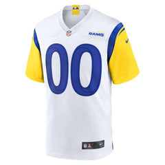 Los Angeles Rams Alternate Custom Jersey - White - Nike