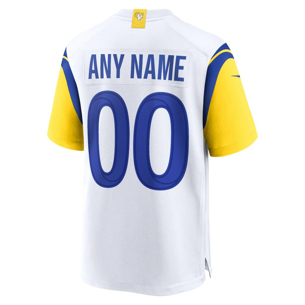 Los Angeles Rams Alternate Custom Jersey - White - Nike