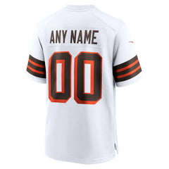 Cleveland Browns 1946 Collection Alternate Custom Jersey - White - Nike