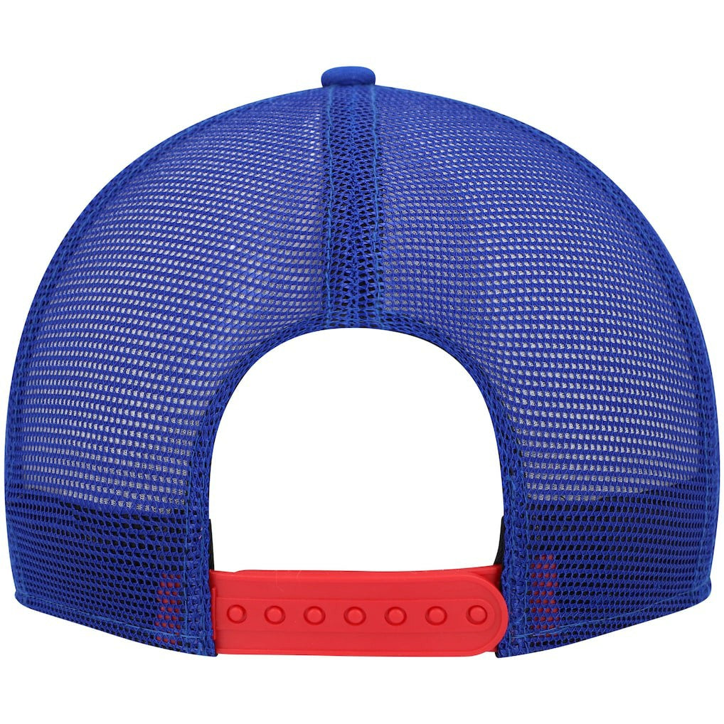 New Era Philadelphia 76ers Hazy Trucker 9FIFTY Snapback Hat Royal