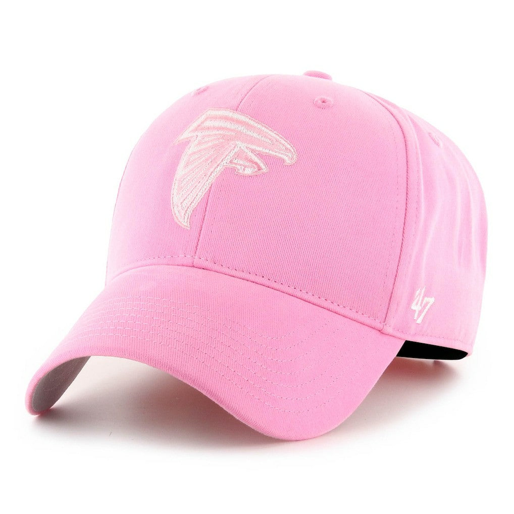 Atlanta Falcons '47 Girls Youth Rose MVP Adjustable Hat - Pink - 47 brand
