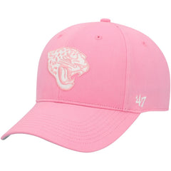Jacksonville Jaguars '47 Girls Youth Rose MVP Adjustable Hat - Pink - 47 brand