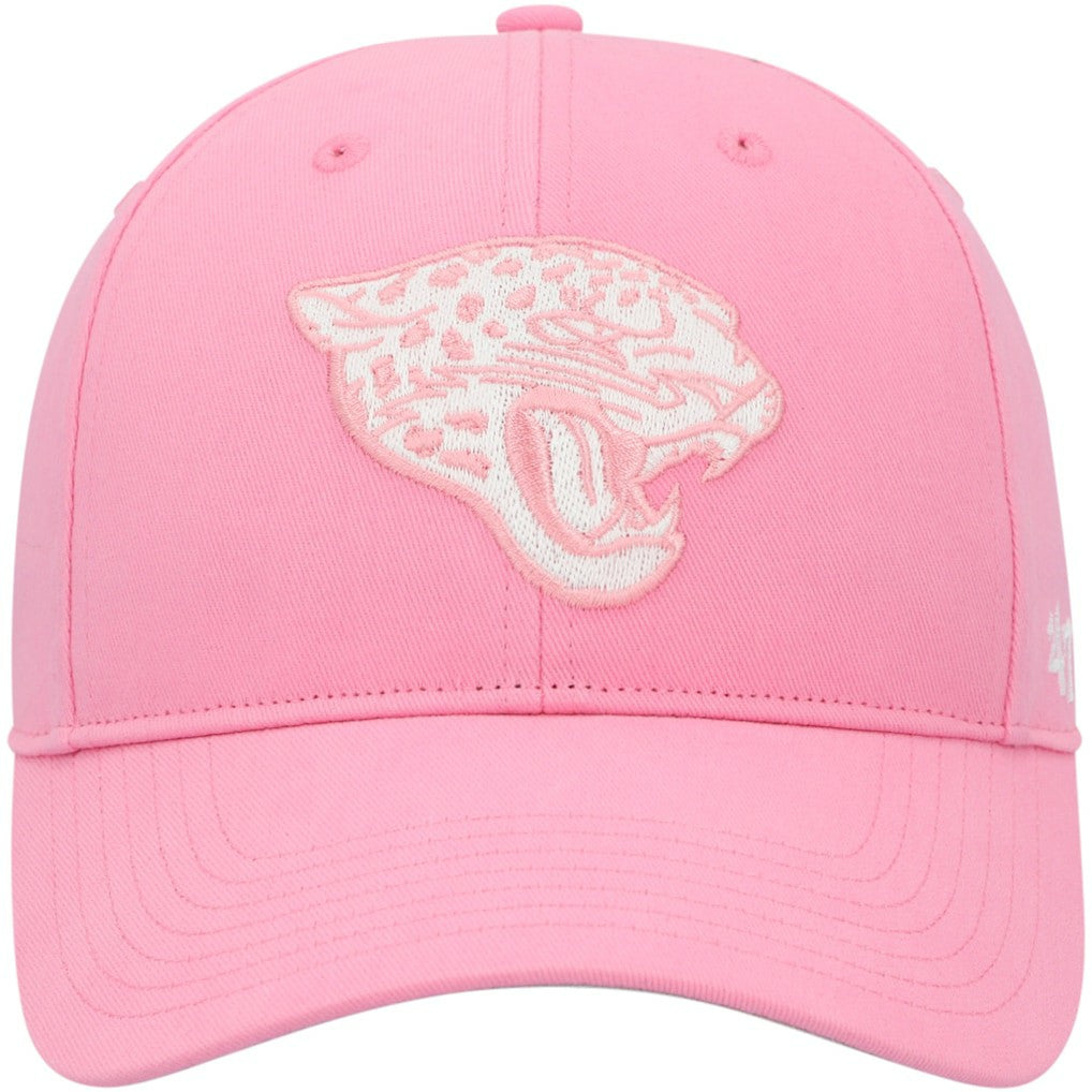 Jacksonville Jaguars '47 Girls Youth Rose MVP Adjustable Hat - Pink - 47 brand