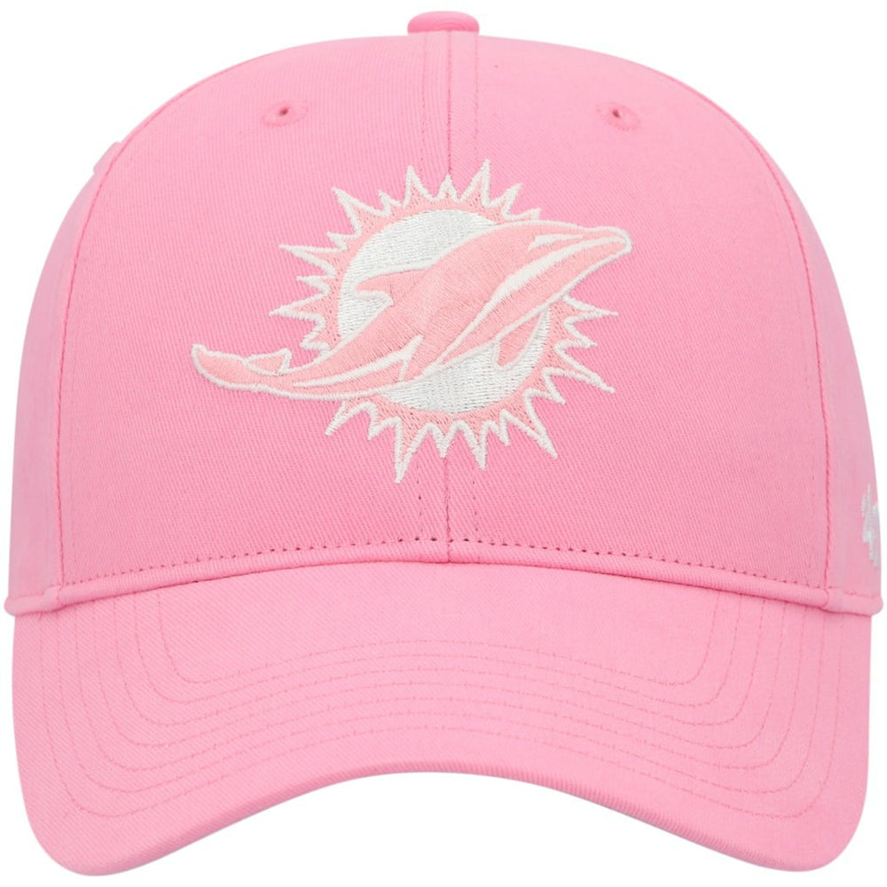 Miami Dolphins '47 Girls Youth Rose MVP Adjustable Hat - Pink - 47 brand