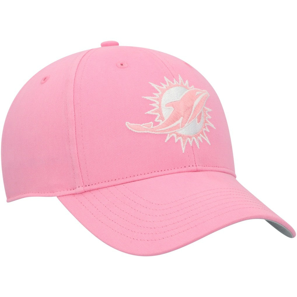 Miami Dolphins '47 Girls Youth Rose MVP Adjustable Hat - Pink - 47 brand