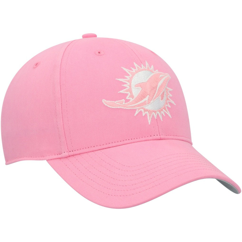 Miami Dolphins '47 Girls Youth Rose MVP Adjustable Hat - Pink - 47 brand
