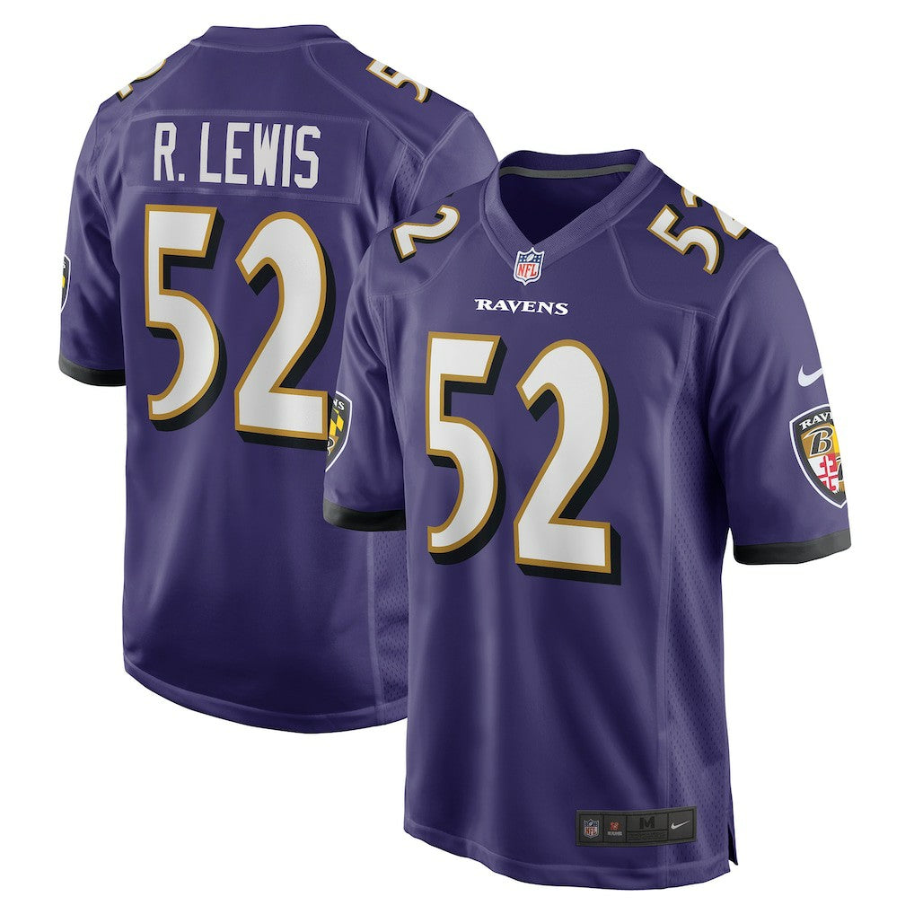 Ray Lewis Baltimore Ravens Retired Player Jersey - Purple - Nike