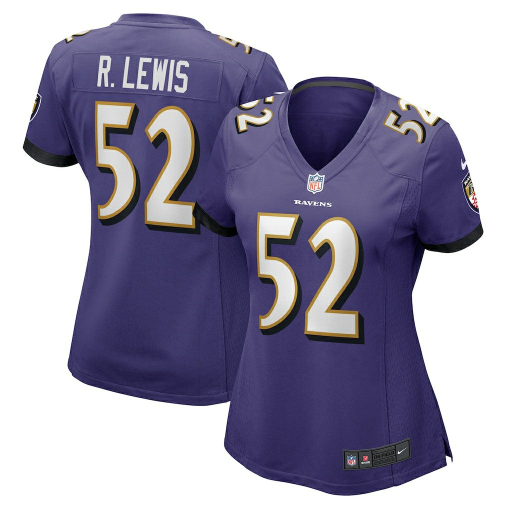 Ray Lewis Baltimore Ravens Women's Retired Player Jersey - Purple - Nike