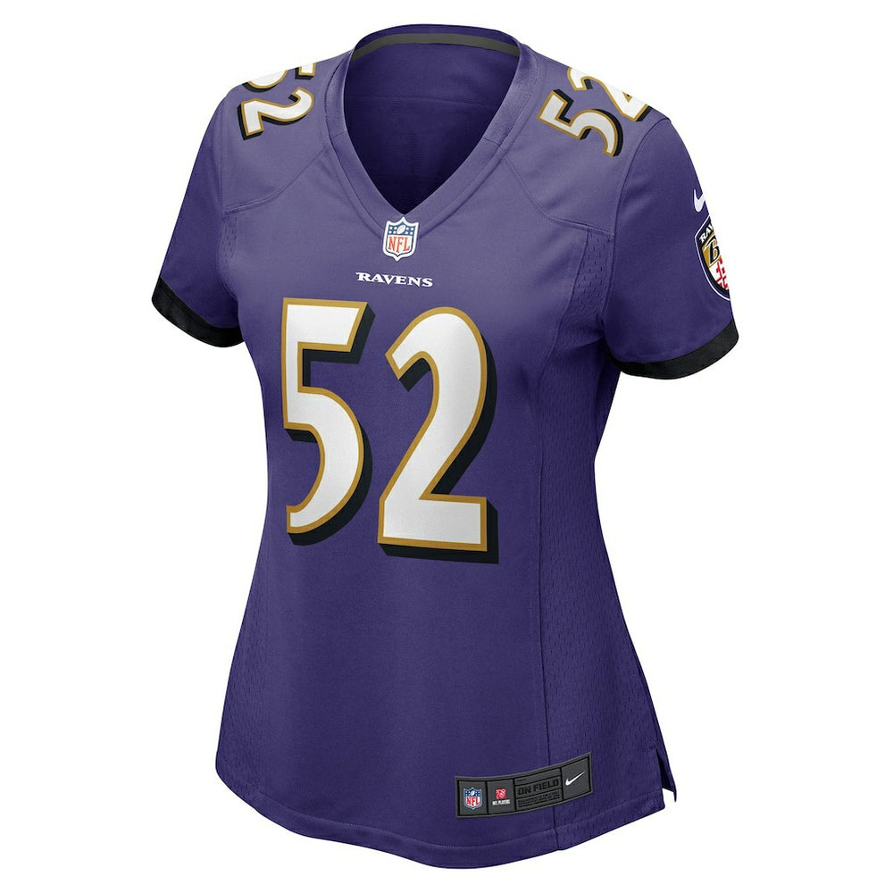 Ray Lewis Baltimore Ravens Women's Retired Player Jersey - Purple - Nike