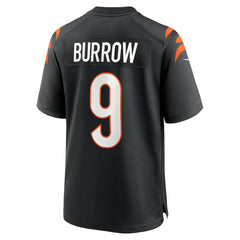 Joe Burrow Cincinnati Bengals Player Game Jersey - Black - Nike