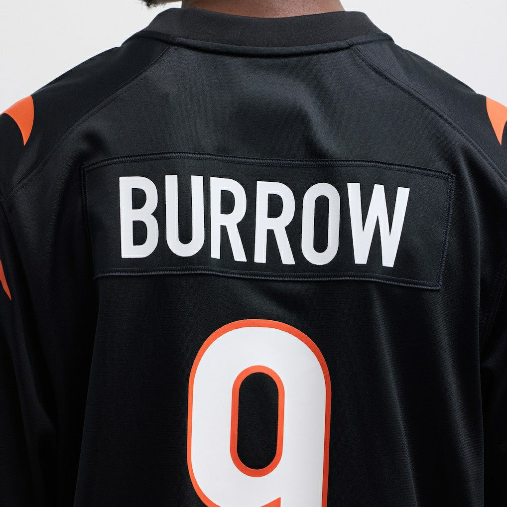Joe Burrow Cincinnati Bengals Player Game Jersey - Black - Nike