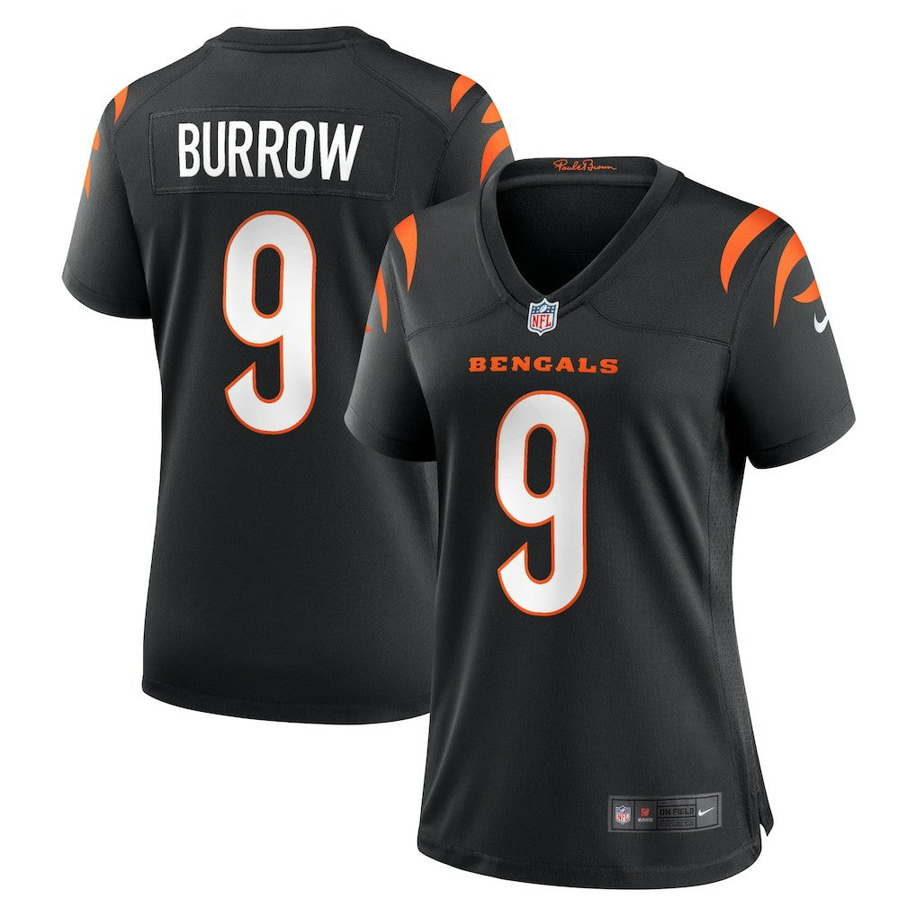 Joe Burrow Cincinnati Bengals Women's Player Game Jersey - Black - Nike