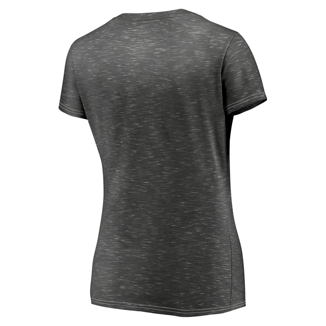 Tampa Bay Buccaneers Women's League Leader Space Dye V-Neck T-Shirt - Charcoal - Fanatics