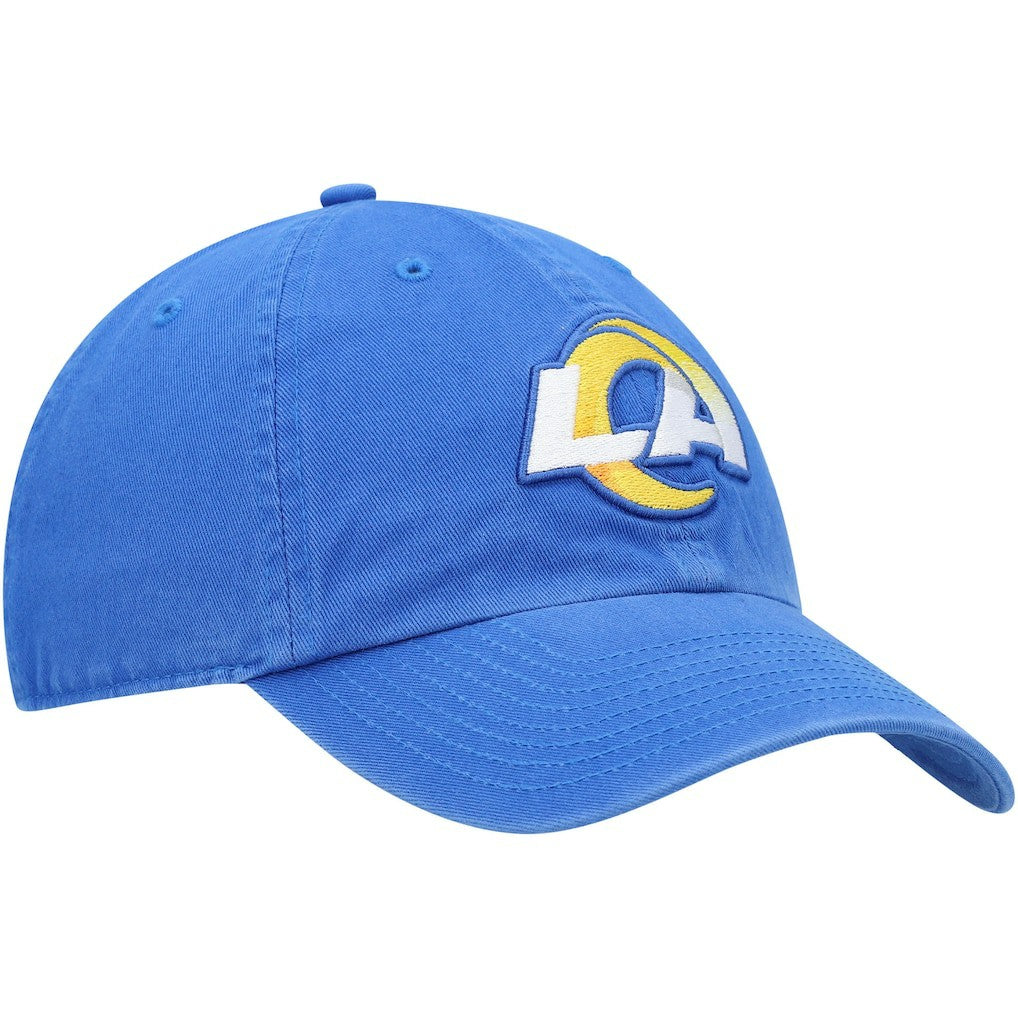 Los Angeles Rams '47 Clean Up Primary LA Adjustable Hat - Royal - 47 brand