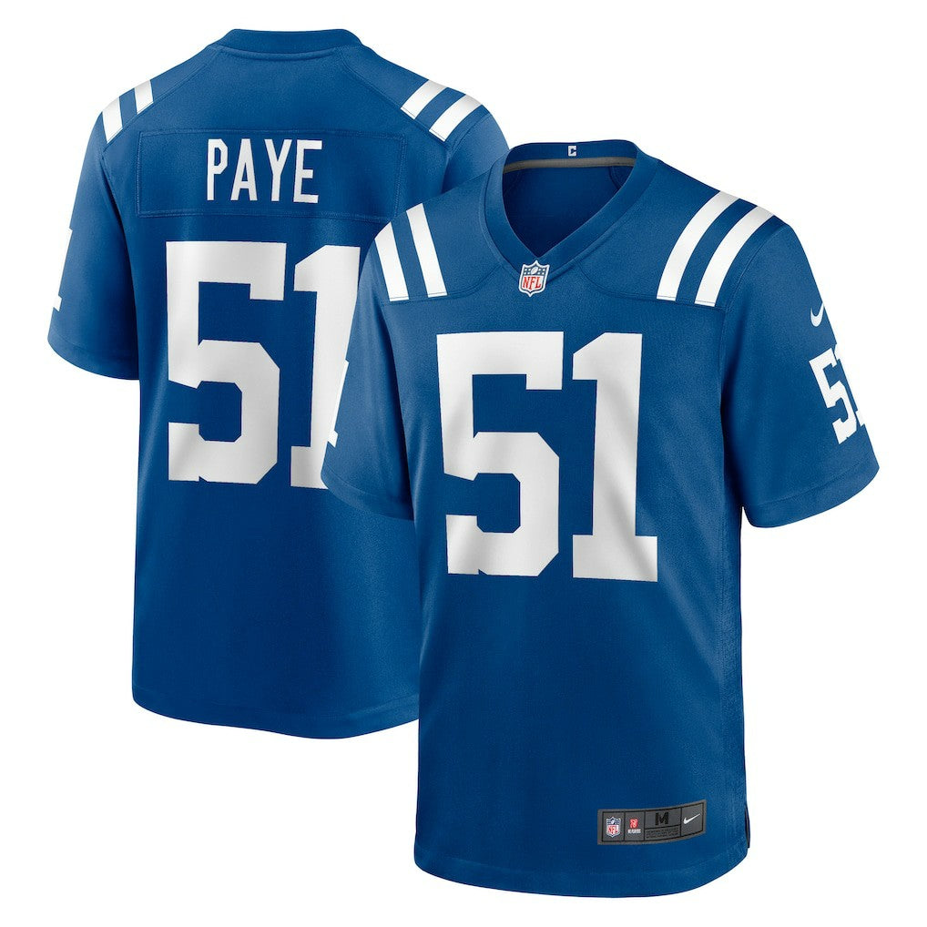 Indianapolis Colts Game Jersey - Royal - Nike