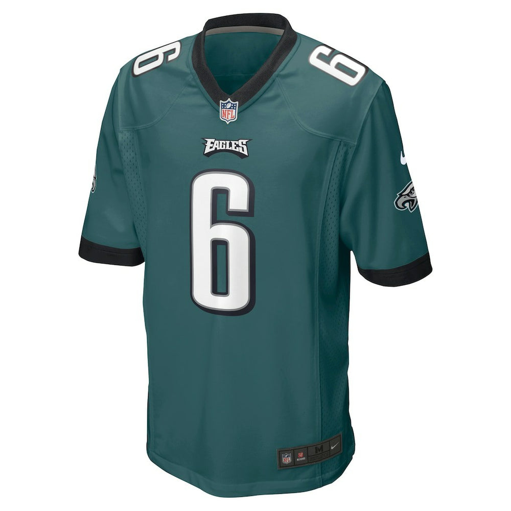 DeVonta Smith Philadelphia Eagles Player Game Jersey - Midnight Green - Nike