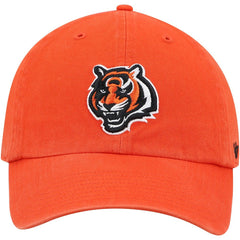 Cincinnati Bengals '47 Secondary Clean Up Adjustable Hat - Orange - 47 brand