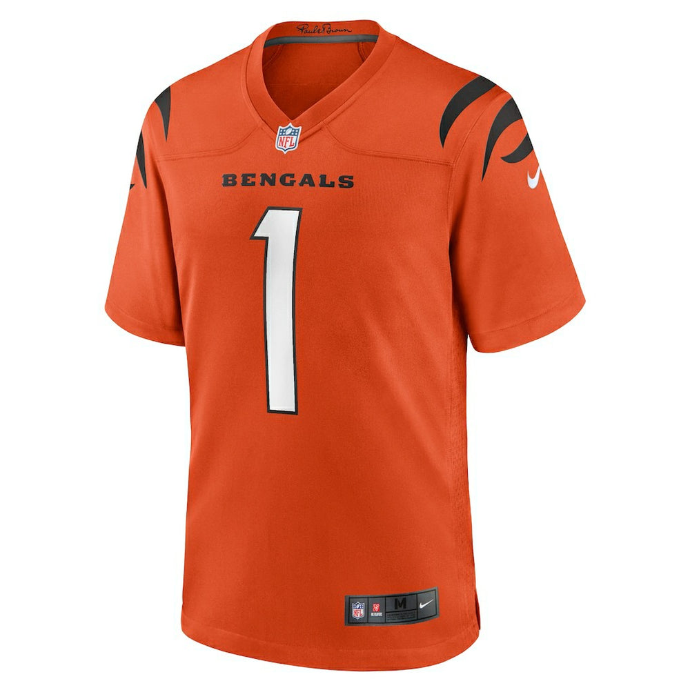 Ja'Marr Chase Cincinnati Bengals Alternate Game Jersey - Orange - Nike