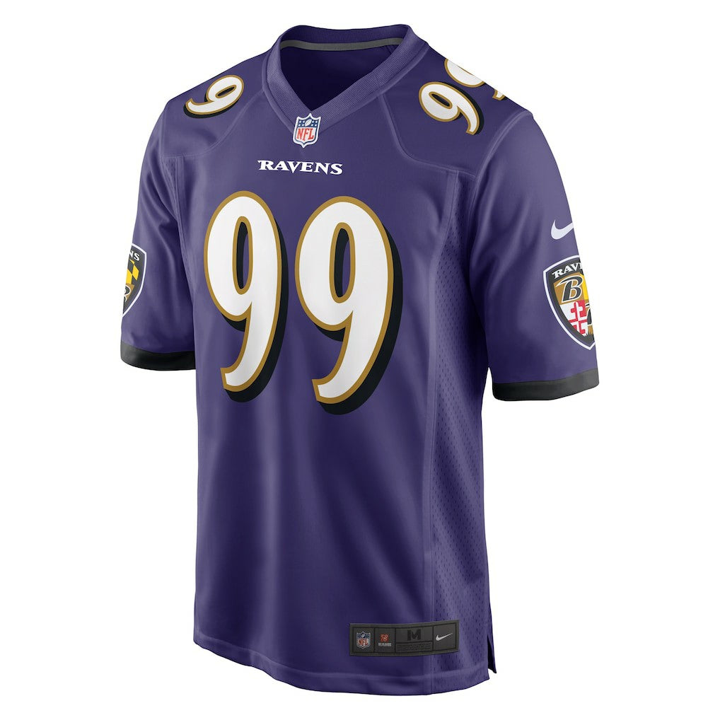 Odafe Oweh Baltimore Ravens Game Jersey - Purple - Nike