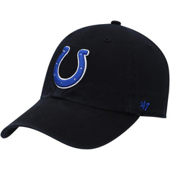 Indianapolis Colts '47 Clean Up Alternate Adjustable Hat - Black - 47 brand