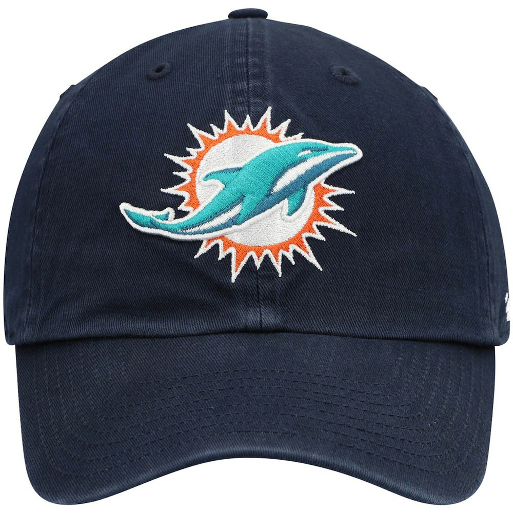 Miami Dolphins '47 Clean Up Alternate Adjustable Hat - Navy - 47 brand