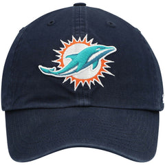 Miami Dolphins '47 Clean Up Alternate Adjustable Hat - Navy - 47 brand