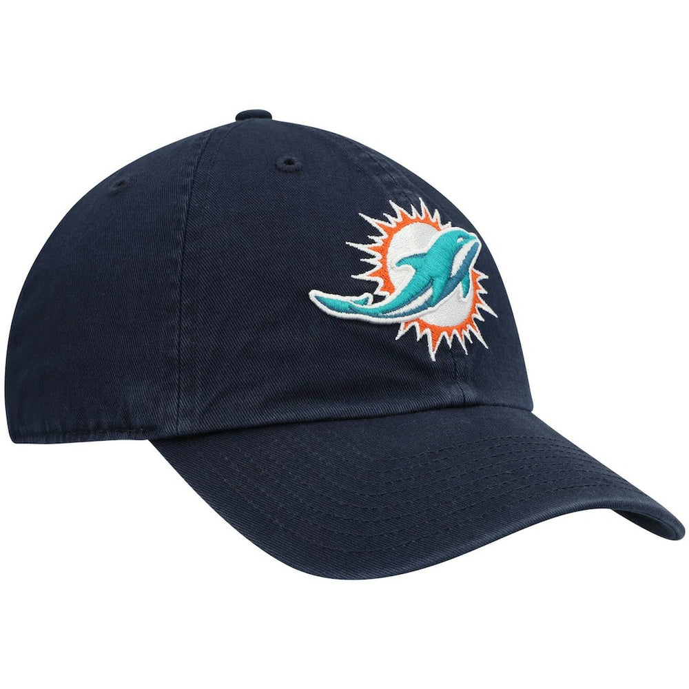 Miami Dolphins '47 Clean Up Alternate Adjustable Hat - Navy - 47 brand
