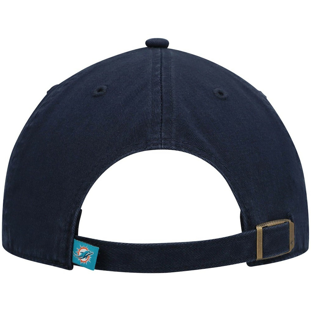 Miami Dolphins '47 Clean Up Alternate Adjustable Hat - Navy - 47 brand