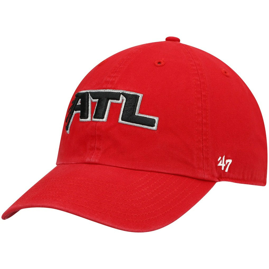 Atlanta Falcons '47 Clean Up Alternate Adjustable Hat - Red - 47 brand