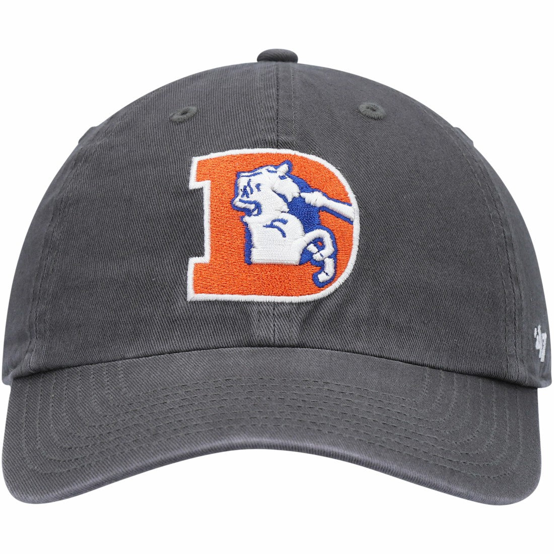 Denver Broncos '47 Clean Up Adjustable Hat - Charcoal - 47 brand