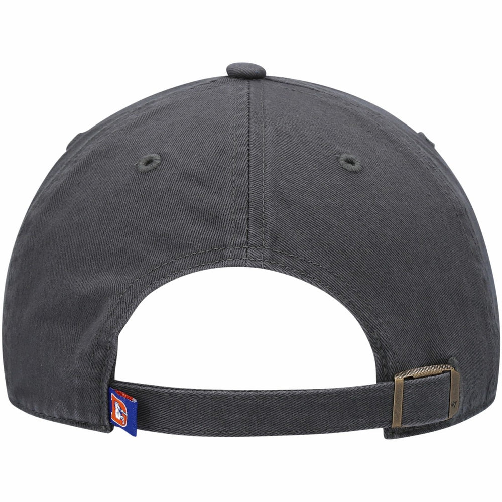 Denver Broncos '47 Clean Up Adjustable Hat - Charcoal - 47 brand