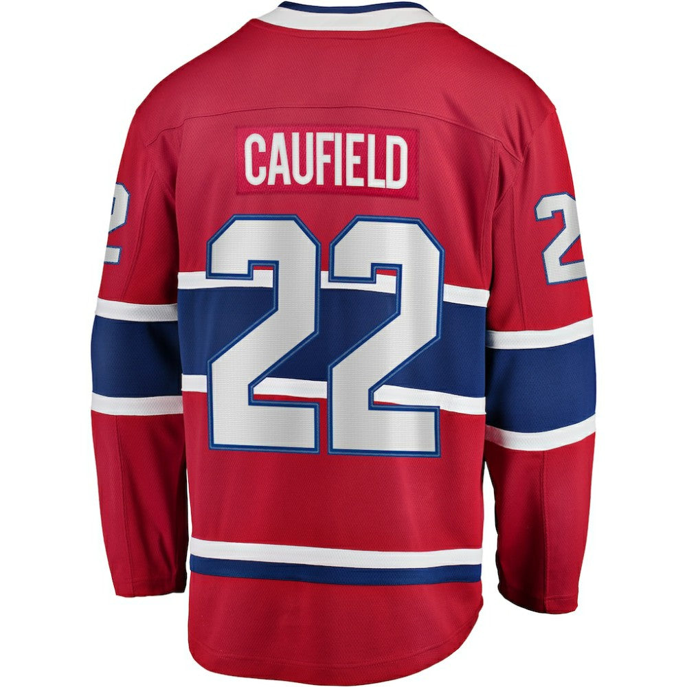 Cole Caufield Montreal Canadiens Fanatics Home Breakaway Replica Jersey - Red | Fanatics Lifestyle