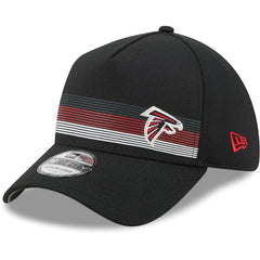Atlanta Falcons New Era Flawless Stripe 39THIRTY Flex Hat - Black - NFL